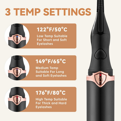 2-in-1 Heated Eyelash Curler