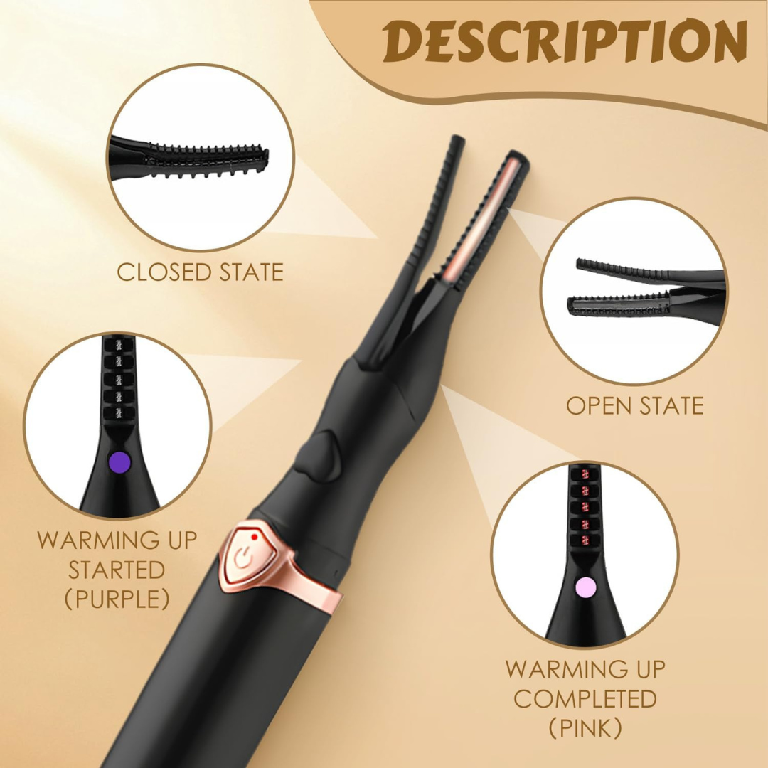 2-in-1 Heated Eyelash Curler