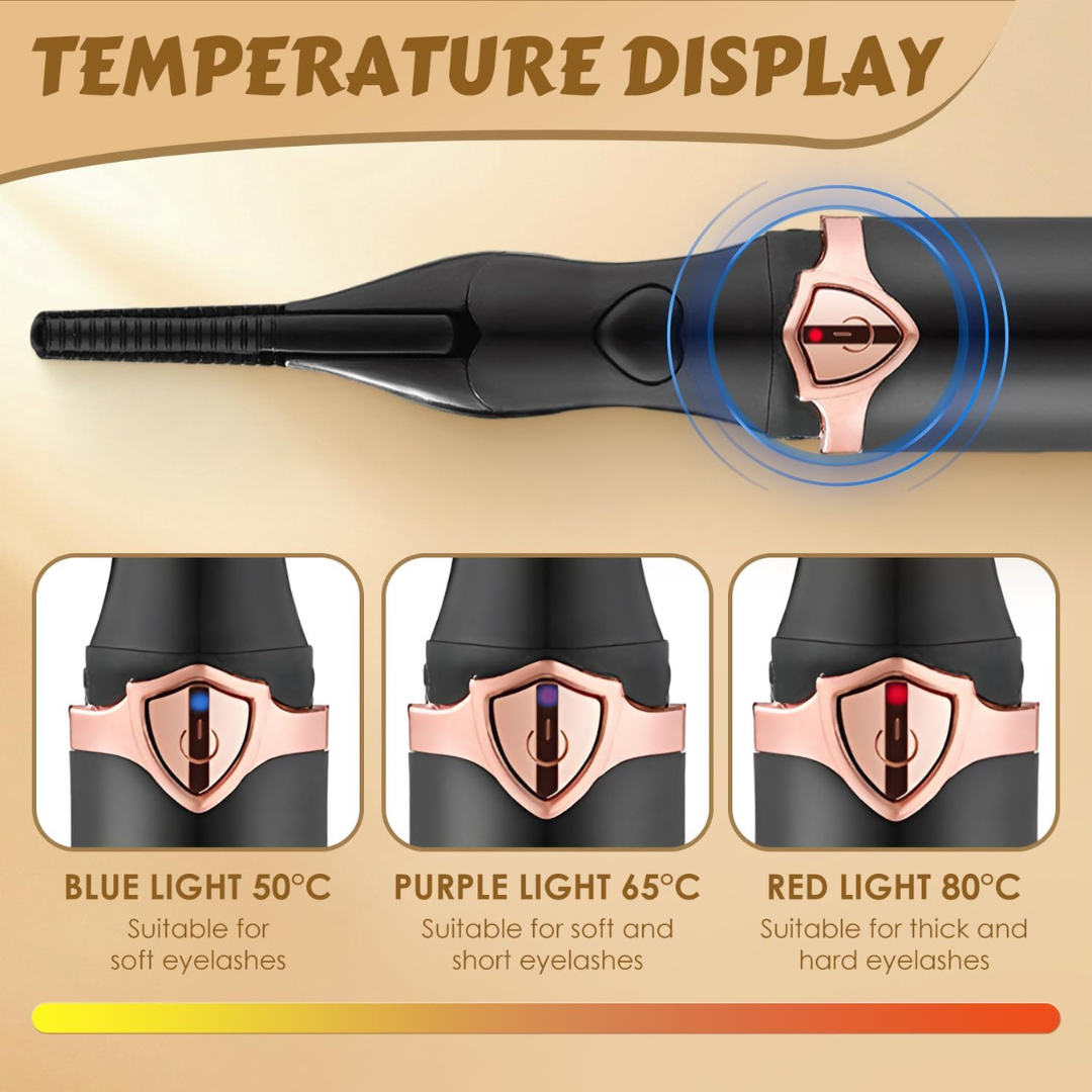 2-in-1 Heated Eyelash Curler