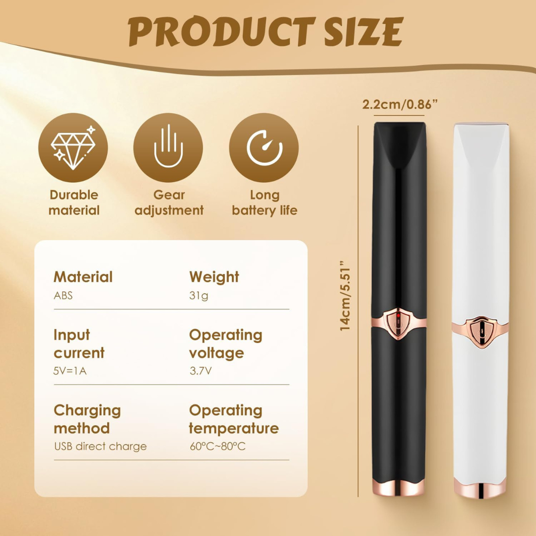 2-in-1 Heated Eyelash Curler